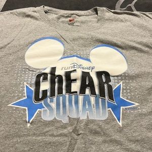 Run Disney chear squad T shirts